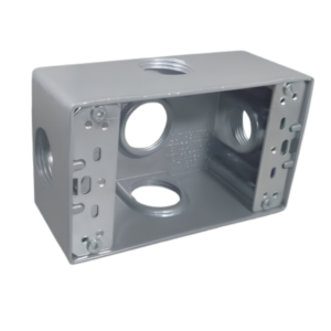 caja rectangular 5800 en aluminio