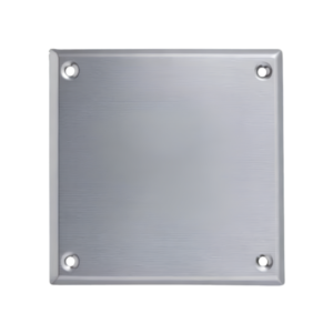 tapa aluminio cuadrada ciega