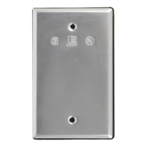 tapa aluminio rectangular ciega